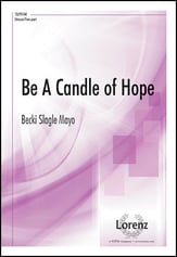 Be a Candle of Hope Unison/Two-Part choral sheet music cover